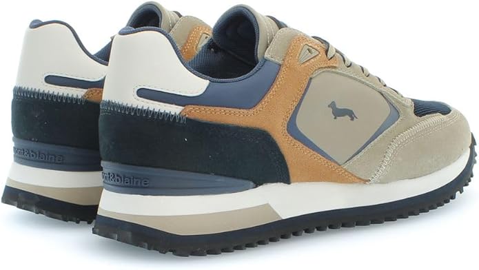 Harmont & Blaine Baskets homme en daim et tissu