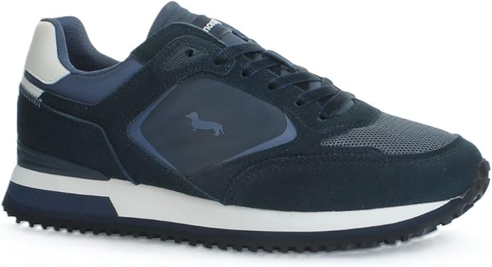 Harmont & Blaine Baskets homme en daim et tissu