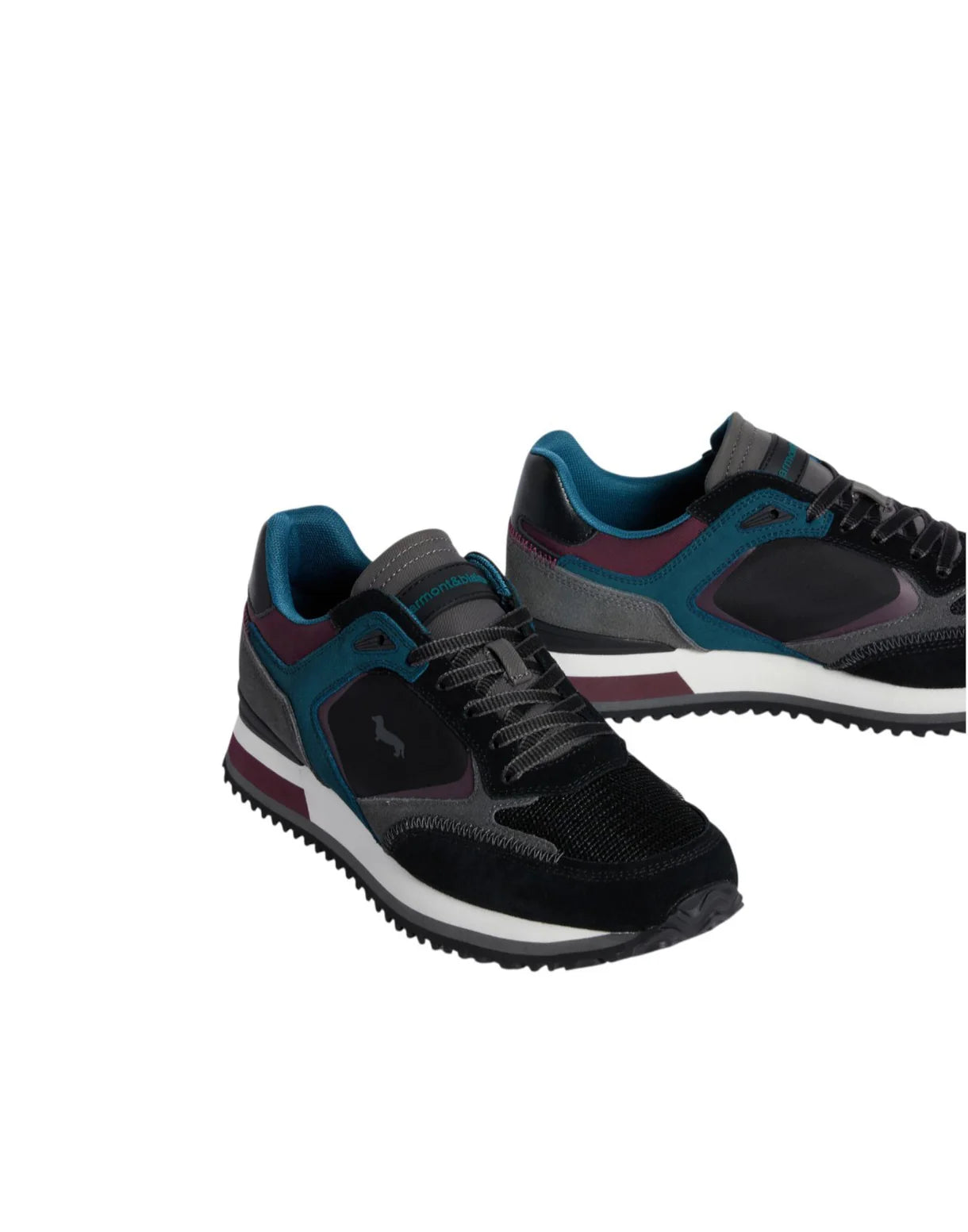 Harmont & Blaine Baskets homme en daim et tissu